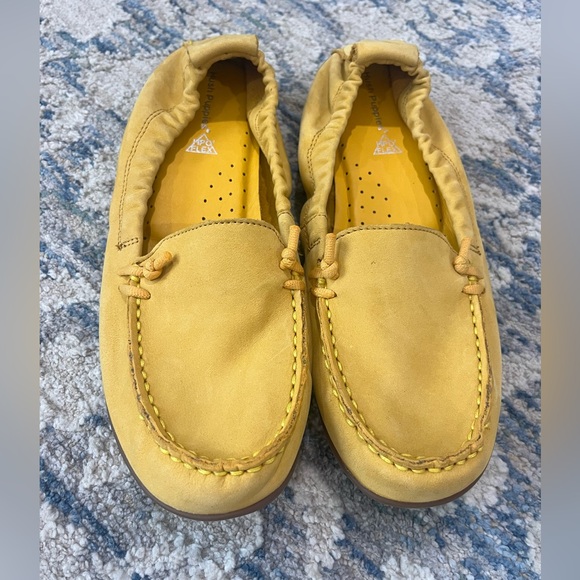 Hush Puppies Women's HPO2 FLEX Leather Slip-On Shoe Medium 8.5 loafer NWOB - Picture 1 of 6